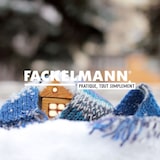 thumbnail of Fackelmann Tecno houten wandthermometer voor binnen en buiten