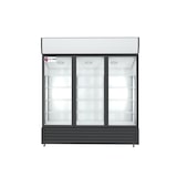 thumbnail of Armario Expositor Refrigerado 1400 Litros 3 Puertas | Frigorifico Profesional para Bebidas en Hostelería 1550 x 550 x 1980 mm