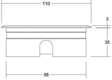 thumbnail of Brumberg Leuchten LED-Bodeneinbauleuchte 14037223