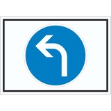 thumbnail of Aufkleber Fahrtrichtung links Symbol A3 (297x420mm)