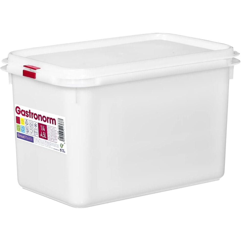 Pack 6 Tupper rectangular reutilizable con tapa, apto para microondas, lavavajillas y congelador. Medidas: 265x162x65 2L