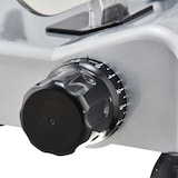 thumbnail of METRO Professional Cortafiambres eléctrico GFS2022, aluminio / acero inoxidable, 45 x 31.5 x 30.7 cm, 140 W, plata