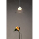thumbnail of Lámpara colgante LED empotrable cónica Ark de 3000K y 6W, diseño moderno transparente y marco con acabado negro para iluminación interior.