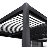 thumbnail of Pergola bioclimatica in alluminio 7,8X4 Antracite - TONY