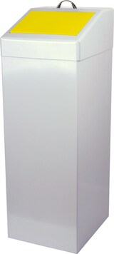 thumbnail of Wertstoffsammler 87 ltr., HxBxT: 90x34x38cm, gelb, Marke: Szagato, Made in Germany (Abfalleimer, Abfallbehälter, Mülleimer, Abfallsammler)