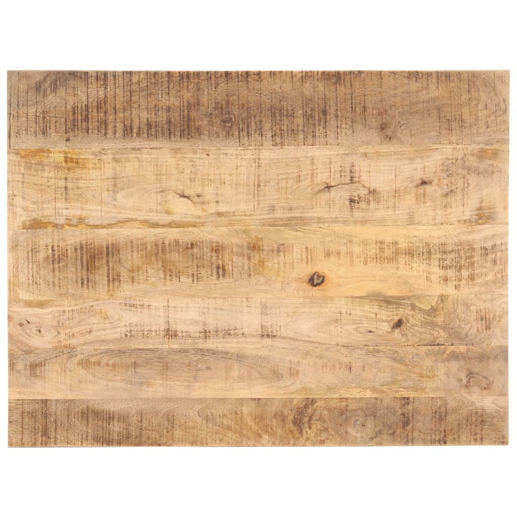 vidaXL Massief houten tafelblad mango 25-27 mm 90x60 cm
