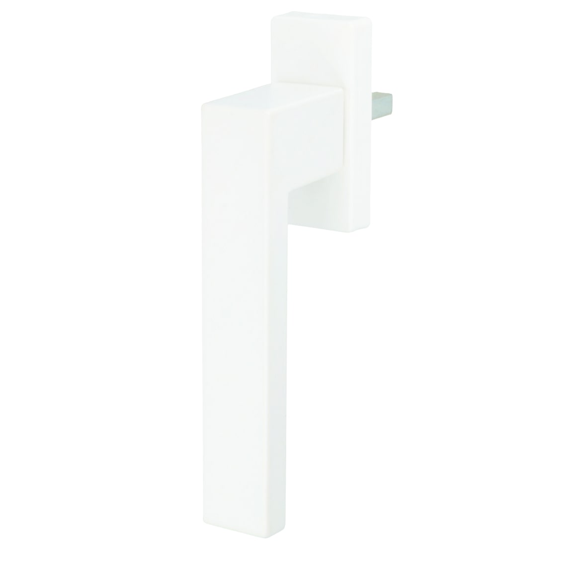 Design Fenstergiff Rasterolive Fensterbeschlag 7x35mm Vierkant Weiss RAL 9016