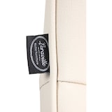 thumbnail of Conjunto de 2 bancos de bar Vonore em imitação de pele creme/cromo