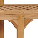 thumbnail of vidaXL Bananenbank 180 cm Massivholz Teak