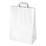thumbnail of 50x GASTRO Papiertragetaschen 39 x 32 x 16 cm mit EAN-Code weiss