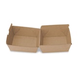 thumbnail of greenbox - Burgerboxen 13 x 14 x 8 cm, Kraftkarton, braun, 50 St.