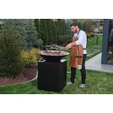 thumbnail of The Favilla Fuego Feuerschale mit Grillplatte & Plancha in Schwarz | Mit Grillring, Feuerschale