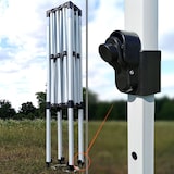 thumbnail of Partyzelt 2x3m - mit 3 Wänden - Schwarz