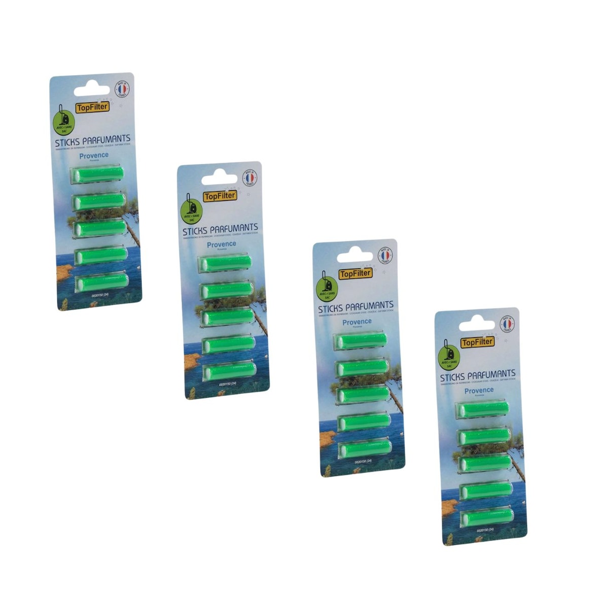 Ensemble de 4 x 5 Sticks parfumants senteur Provence