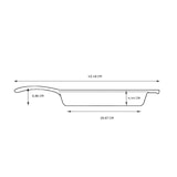 thumbnail of Lodge | Poêle grill carrée en fonte naturelle 26cm | Sain et sans PFAS | Tous feux dont induction, four & BBQ | Made in USA