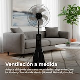 thumbnail of Ventilador Nebulizador EVVO VN700, 90W, Pantalla LED, 3 Modos, Temporizador 7.5h, Mando a Distancia, Ruedas, Silencioso