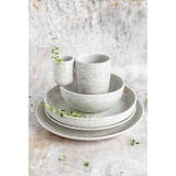 thumbnail of Gipfelstück Teller tief 21 cm CREME 4er-Set, postsicher, Serie ALPENWIESE