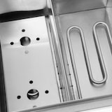 thumbnail of VERTES cuocipasta professionale in acciaio inox, elettrico, 2×1700 W, 2×6 L, 4 cestelli, regolazione temperatura