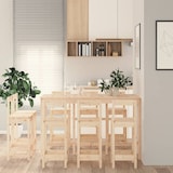 thumbnail of vidaXL 9-tlg. Bar-Set Massivholz Kiefer