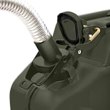 thumbnail of BW® Ausgießer flexibel für Kraftstoffkanister Metall Benzinkanister 5 / 10 / 20 Liter - Flexrohr 20mm für Benzin - Bronzegrün - RAL 6031-F9