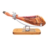 thumbnail of 3 Claveles 01744 - Soporte Jamonero Basculante en Bambú y Cabezal Giratorio en Acero