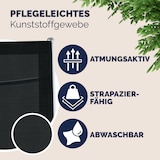 thumbnail of CASARIA® Aluminium Gartenstuhl Bern Klappbar Silber 2er Set