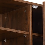 thumbnail of tectake Aparador Warrington 100x37x82cm  Madera Industrial Oscura, Rústica