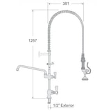 thumbnail of Torneiras profissionais de hotelaria com torneira de duche de jato - TS-3