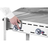 thumbnail of HENDI Grillsystem Green Fire mit 2 Brennern, Profi Line, Emaillierte Grillplatte und Grillrost aus Gusseisen GN 1/1, 11,6kW, 740x615x(H)825mm