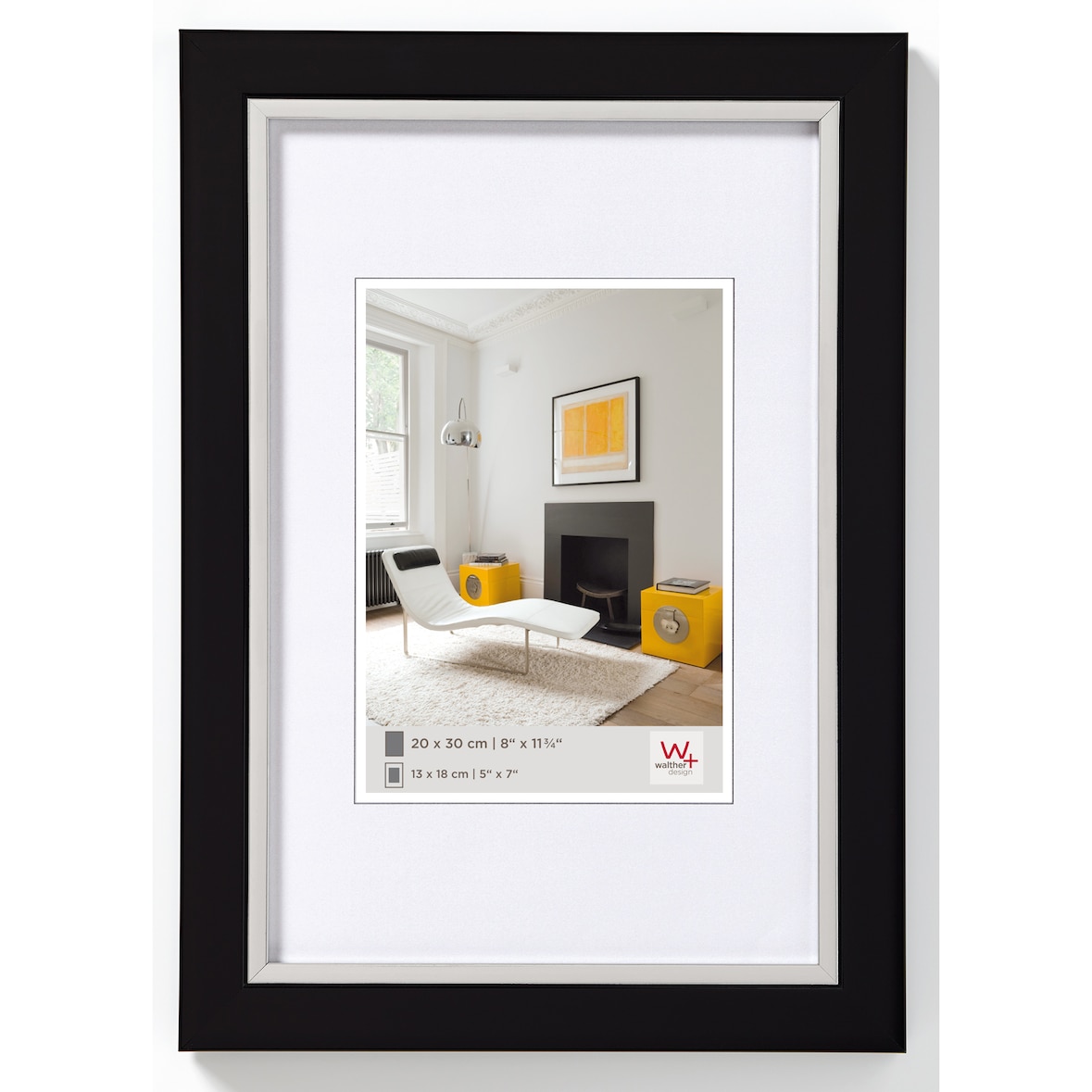 Fotolijst Metro PS, zwart, 13x18 cm