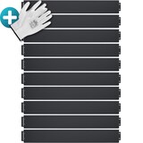 thumbnail of GARDEBRUK® Rasenkante verzinkt 10m x 14cm hoch Silber