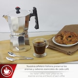 thumbnail of Magefesa Colombia - Cafetera Italiana de 12 Tazas, 600ml, Aluminio Extra Grueso, Todo Tipo de Cocinas, NO APTA PARA LAVAVAJILLAS E INDUCCIÓN