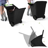 thumbnail of Prosperplast - Carrello da giardino "Load & Go" 85 L in nero 97,9 x 59,5 x 68,9 cm