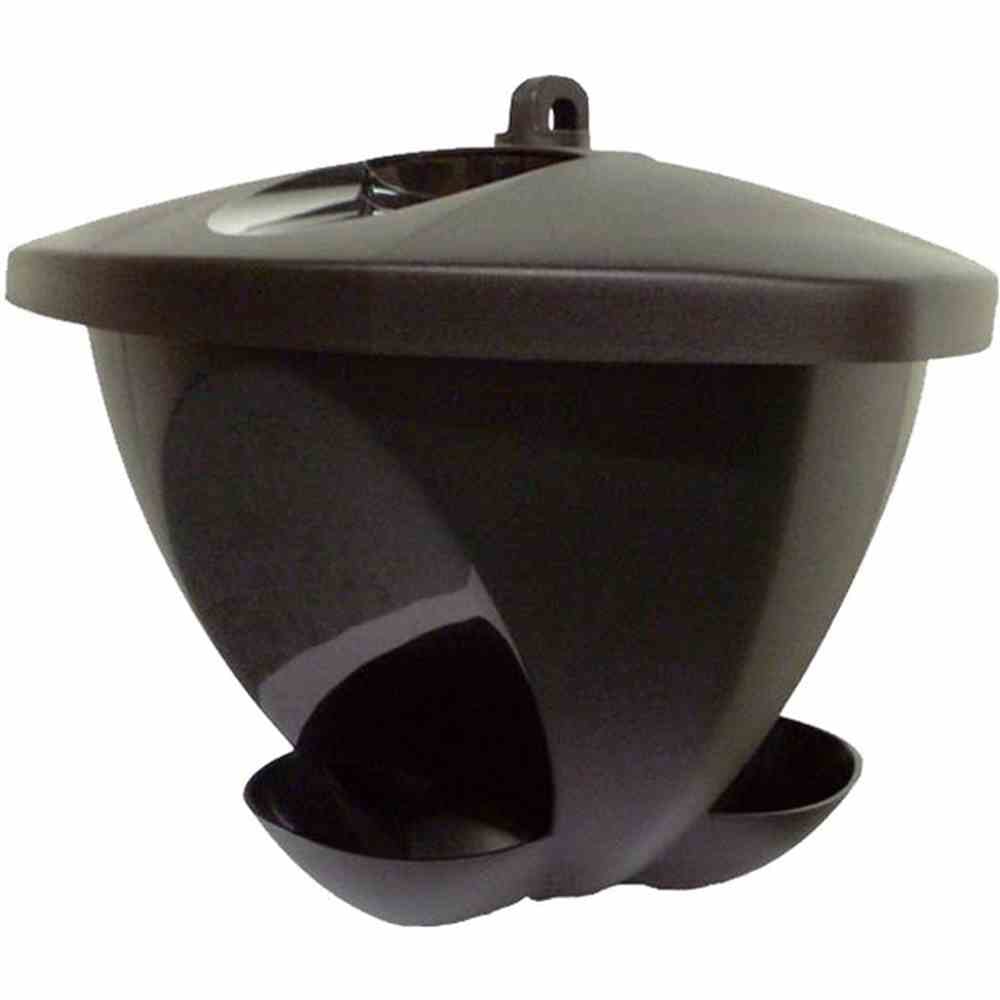 Vogelfutterhaus 4L schwarzMaße: Ø 29 cm, Kunststoff