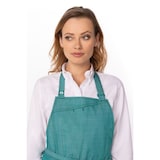 thumbnail of Chef Works® MEDFORD Latzschürze kurz, Jade