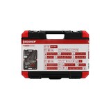 thumbnail of GEDORE red Steckschlüssel-Satz 1/4"+1/2" 92-teilig, R46003092