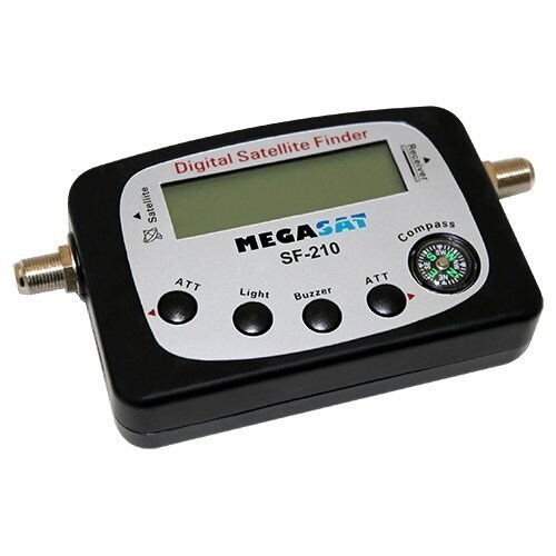 Megasat 1200577 pointeur satellite sf  210 argent