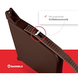 thumbnail of BAUHELD Rollladen Gurtwickler Aufputz 23mm Maxi mit Einfädelautomatik Braun