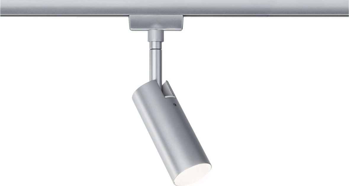 Paulmann URail Schienenspot 3-Step-Dim Tubo Einzelspot230lm 4W 4000K dimmbar 230V Chrom matt 95596