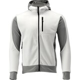 thumbnail of Fleece Kapuzenpulli, Hoodie mit Reißverschluss SARNA weiß/grau Gr. M