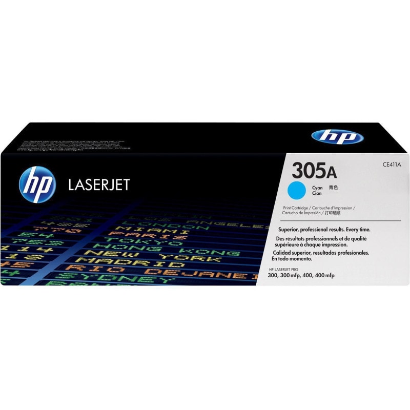 HP CE411A Original HP Tonerkartusche cyan (CE411A,305A,305AC,305ACYAN,NO305A,NO305AC,NO305ACYAN)