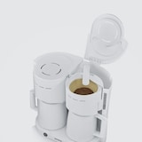 thumbnail of SEVERIN KA 9314 Kaffeemaschine Duo 2in1 - weiß