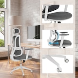 thumbnail of Bureaustoel / draaistoel ERGOMY WF stof grijs mybuero