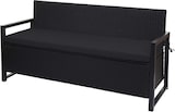 thumbnail of Décoshop26 - Dreisitzerbank mit Staufach aus anthrazitfarbenem Polyrattan mit schwarzem Kissen 04_0005800