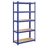 thumbnail of Helloshop26 - Étagère charge lourde métallique 200 x 100 x 50 cm 5 niveaux charge totale 875 kg (175 kg/niveau) étagère de rangement 12_0002716