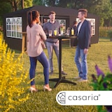 thumbnail of CASARIA® 2-in-1 Stehtisch höhenverstellbar 2er Set Schwarz