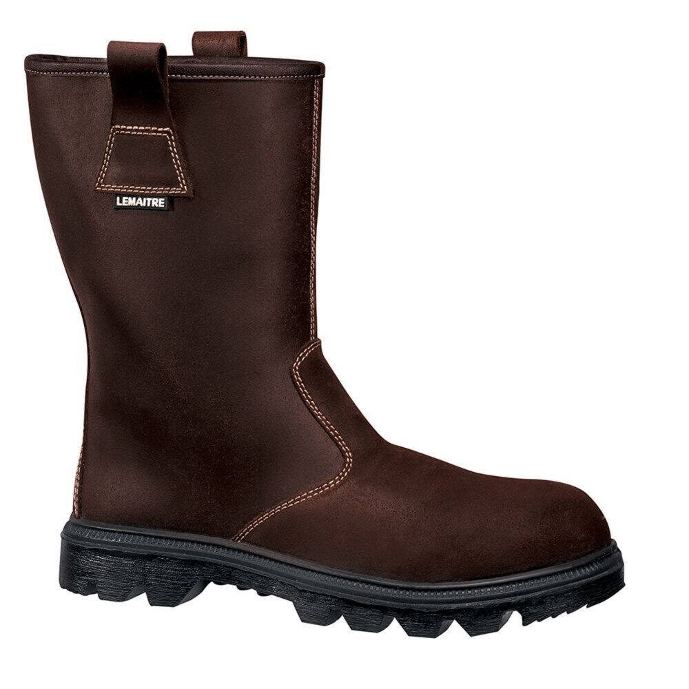 Botte de sécurité  S3 Moon SRC 100% non métalliques brun T.42 Lemaitre