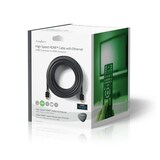 thumbnail of Câble Hdmi 20m Haute Vitesse Avec Ethernet  Connecteur Hdmi - Connecteur Hdmi  20 M  Anthracite Usage Non Intensif Nedis