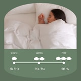 thumbnail of MSS e.K. MedicSpring 2-in-1 Taschenfederkern 140x200 | 2 Härtegrade in Einer Matratze H3 / H4 | Ergonomisch Designed und produziert in Deutschland