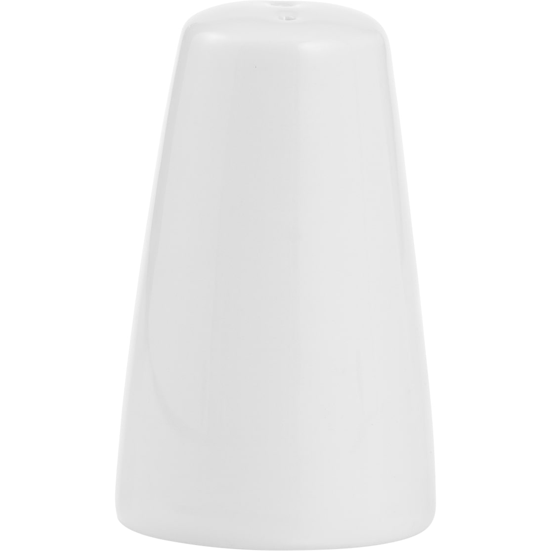 Salzstreuer SOLEA, Höhe 7,6 cm, von Caterado. Aus weißem Porzellan.